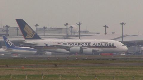 シンガポール航空　9V-SKB