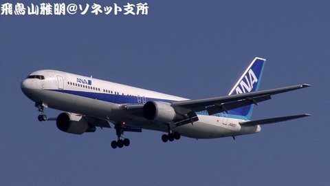 全日本空輸 JA8257＠東京国際空港。浮島町公園より。